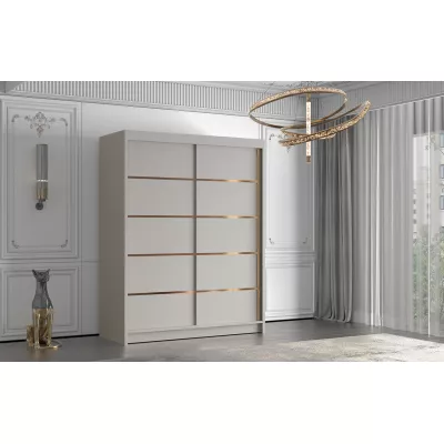 Šatní skříň MILINA - 150 cm, kašmír