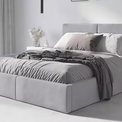 Manželská postel 180x200 JOSKA - popelavá