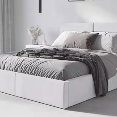 Manželská postel 180x200 JOSKA s matrací - bílá