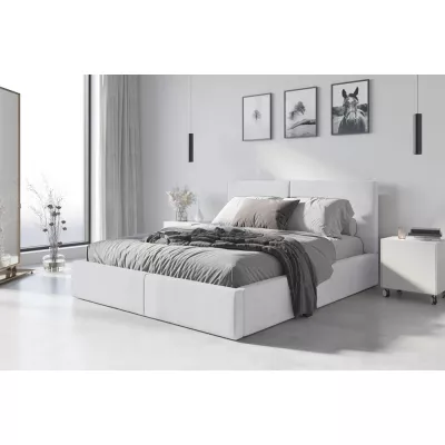 Manželská postel 160x200 JOSKA s matrací - bílá