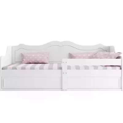 Dětská postel 80x160 LARISA s dvířky - bílá