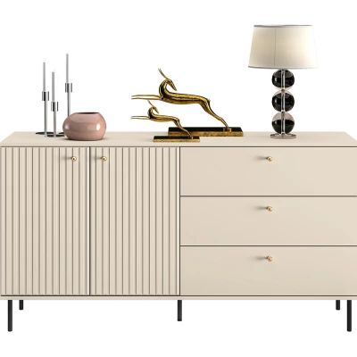 Široká kombinovaná komoda FAREL - kašmír