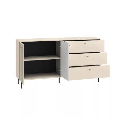 Široká kombinovaná komoda FAREL - kašmír