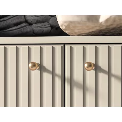 Široká kombinovaná komoda FAREL - kašmír