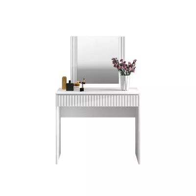 Toaletní stolek ADEM - bílý