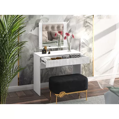 Toaletní stolek ADEM - bílý