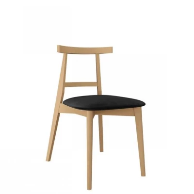 Čalouněná kuchyňská židle CIBOLO 5 - buk / černá