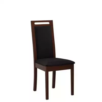 Čalouněná židle do kuchyně ENELI 6 - ořech / černá