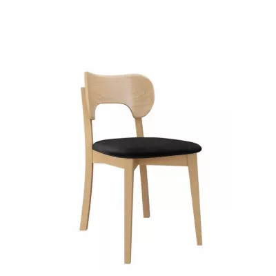 Čalouněná jídelní židle CIBOLO 3 - buk / černá