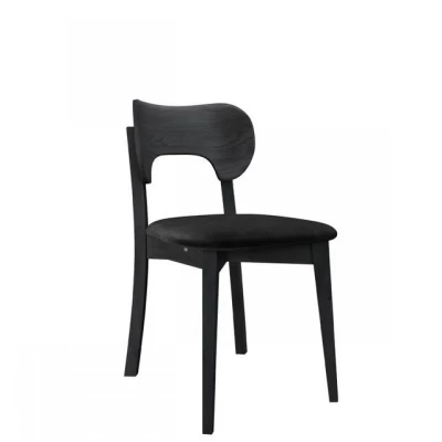 Čalouněná jídelní židle CIBOLO 3 - černá