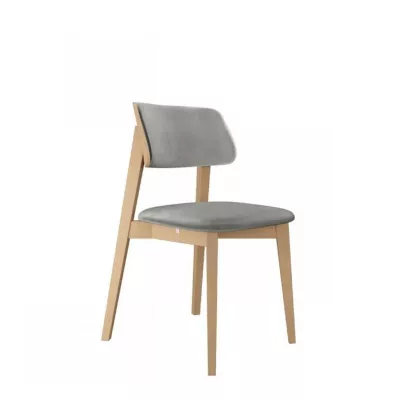 Kuchyňská židle s čalouněním CIBOLO 2 - buk / šedá