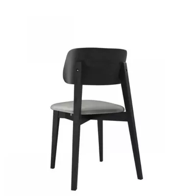Kuchyňská židle s čalouněním CIBOLO 2 - černá / šedá