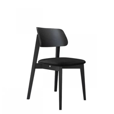 Čalouněná židle do kuchyně CIBOLO 1 - černá
