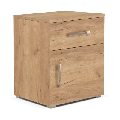 Noční stolek SALAH - dub craft zlatý