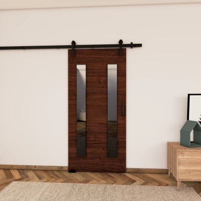 Posuvné dveře BUSHLAND 8 - 86 cm, wenge