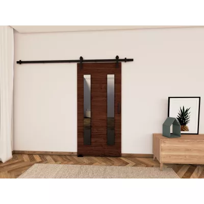 Posuvné dveře BUSHLAND 8 - 86 cm, wenge