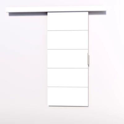 Posuvné interiérové dveře BARRET 2 - 86 cm, bílé