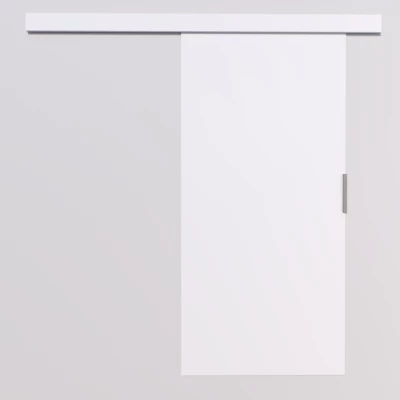 Posuvné dveře na stěnu BARRET 1 - 106 cm, bílé