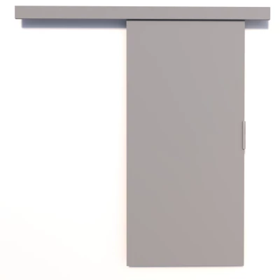 Posuvné dveře na stěnu BARRET 1 - 106 cm, šedé