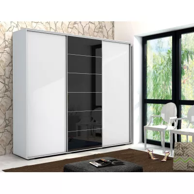 Šatní skříň 250/215 MANUEL - bílá