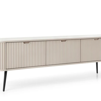 Televizní stolek LOTAS - kašmír / černý