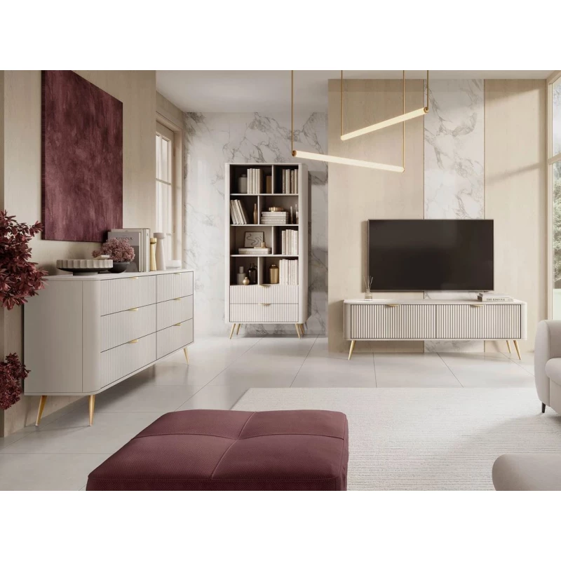 Sestava do obývacího pokoje CARTAGE 3 - béžová