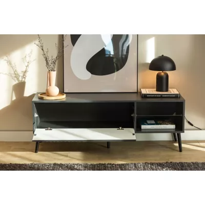 Stolek pod TV JEWETT - antracitový