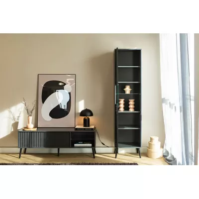 Stolek pod TV JEWETT - antracitový