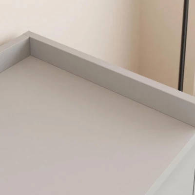 Široká šuplíková komoda VEXY - černá