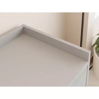 Široká šuplíková komoda VEXY - černá