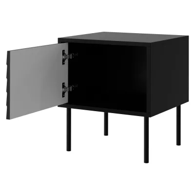 Set 2x noční stolek MAYKI - černý