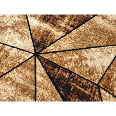 Geometrický kusový koberec 180x250 cm LUKEN - béžový