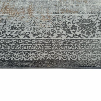 Kusový koberec 140x190 cm STEFANO - šedý / hnědý