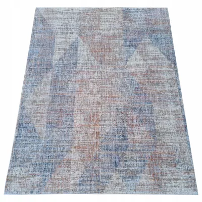 Kusový koberec 120x170 cm FRANCO - vícebarevný / modrý