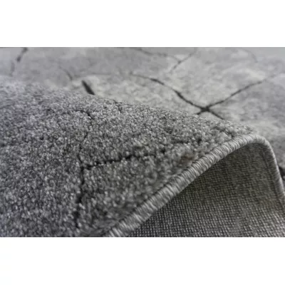 Obdélníkový kusový koberec 120x180 BRAWLEY 8 - šedý / bílý