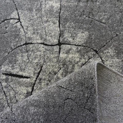 Obdélníkový kusový koberec 120x180 BRAWLEY 8 - šedý / bílý