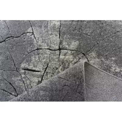 Obdélníkový kusový koberec 120x180 BRAWLEY 8 - šedý / bílý