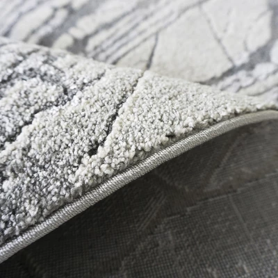 Obdélníkový kusový koberec 80x150 BREA 4 - šedý / béžový