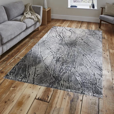 Obdélníkový kusový koberec 60x100 BREA 4 - šedý / béžový