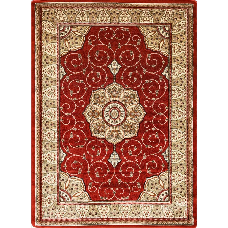 Kusový koberec s orientálním vzorem 140x190 ARTESIA 16 - červený