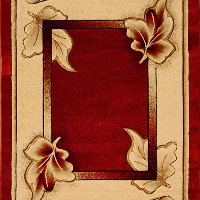 Moderní kusový koberec 140x190 ARTESIA 20 - červený