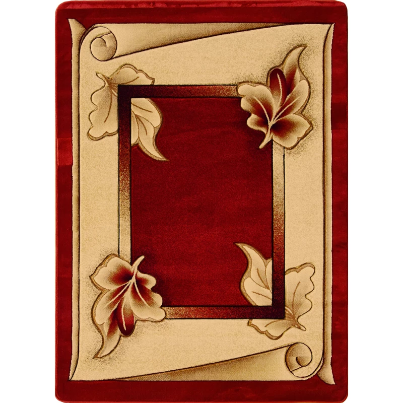 Moderní kusový koberec 140x190 ARTESIA 20 - červený