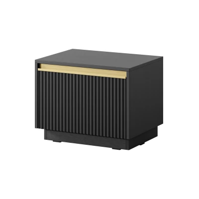 Noční stolek MANANA - černý