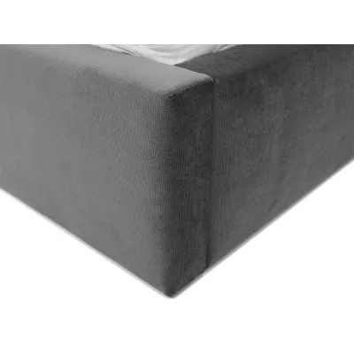 Manželská čalouněná postel 160x200 AMOL - béžová