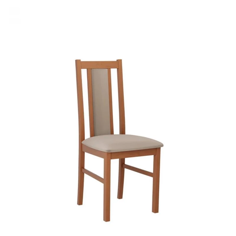 Čalouněná židle do jídelny EDON 14 - olše / béžová