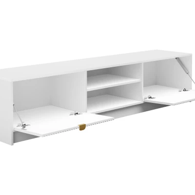 Široký televizní stolek TABORO - černý