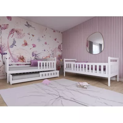 VÝPRODEJ - Dětská palanda s přistýlkou 90x200 BAYRA - bílá