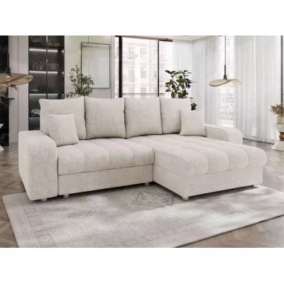 Rohová sedačka do obýváku DUBLIN - béžová