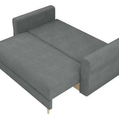 Rozkládací dvoumístná pohovka EXETER - světlá béžová