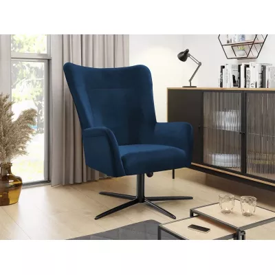 Otočné křeslo ALTADENO - modré